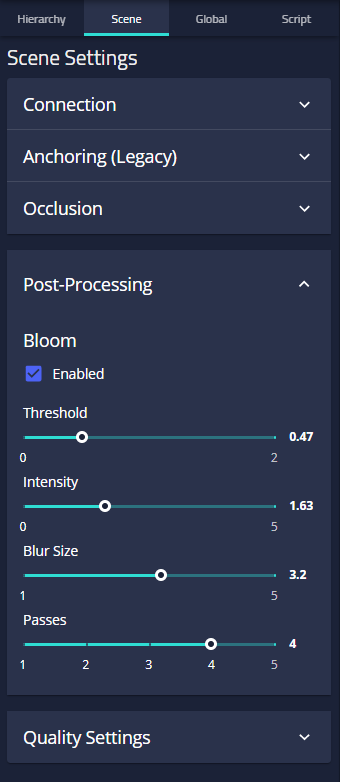 Bloom Controls